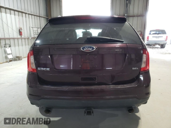 2011 Ford Edge SEL with VIN 2FMDK3JC3BBA96239, listed as a Copart auction lot 52950515 with 242,524 mi miles and Salvage Title. Bid and sale history available at carsss.com. Image 6.