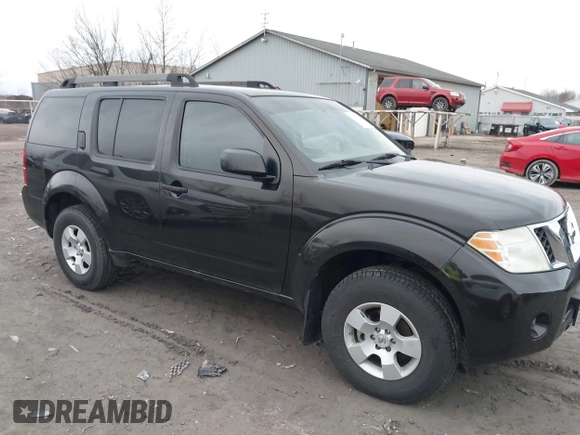 2011 Nissan Pathfinder Silver with VIN 5N1AR1NB1BC631248, listed as a IAAI auction lot 41921956 with 165,360 mi miles. Bid and sale history available at carsss.com. Image 1.