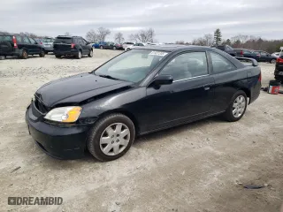 2001 Honda Civic EX with VIN 1HGEM22911L072859, listed as a Copart auction lot 51931205 with 134,027 mi miles and Clean Title. Bid and sale history available at carsss.com. Image 1.