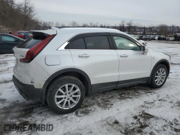 2021 Cadillac XT4 AWD Luxury with VIN 1GYFZBR46MF008733, listed as a Copart auction lot 44559685 with 46,061 mi miles and Salvage Title. Bid and sale history available at carsss.com. Image 3.