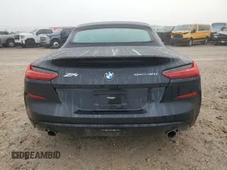 2022 BMW Z4 sDrive30i with VIN WBAHF3C04NWX42062, listed as a Copart auction lot 84463034 with 0 mi miles and Salvage Title. Bid and sale history available at carsss.com. Image 6.