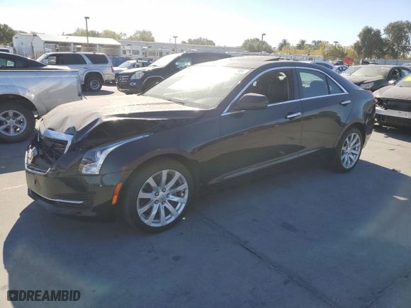 2017 Cadillac ATS Sedan AWD with VIN 1G6AG5RXXH0176842, listed as a Copart auction lot 70532904 with 138,104 mi miles and Salvage Title. Bid and sale history available at carsss.com. Image 1.
