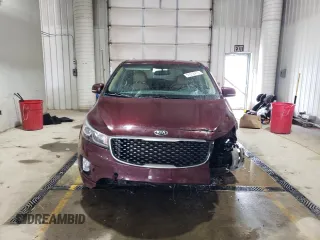 2016 Kia Sedona SX with VIN KNDMC5C10G6155746, listed as a Copart auction lot 51518415 with 181,030 mi miles and Salvage Title. Bid and sale history available at carsss.com. Image 5.