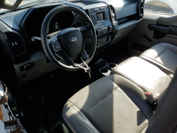 2018 Ford F-150 XL with VIN 1FTMF1EB1JFD61171, listed as a Copart auction lot 60848315 with Not provided miles and Clean title. Bid and sale history available at DreamBid. Image 8.