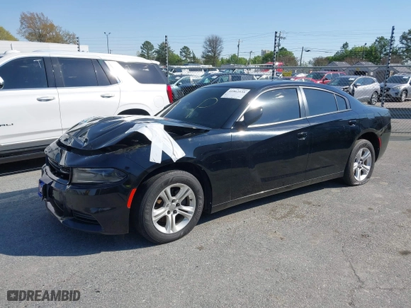 2019 Dodge Charger SXT with VIN 2C3CDXBG3KH695713, listed as a IAAI auction lot 41862535 with 120,974 mi miles. Bid and sale history available at carsss.com. Image 17.