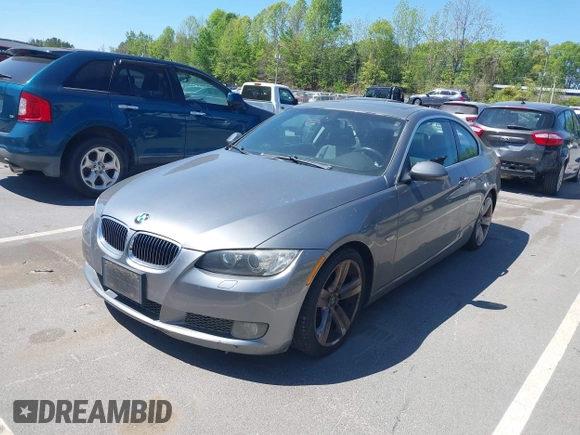 2007 BMW 3 Series 335i with VIN WBAWB73507P032904, listed as a IAAI auction lot 42034548 with 224,660 mi miles and . Bid and sale history available at DreamBid. Image 2.