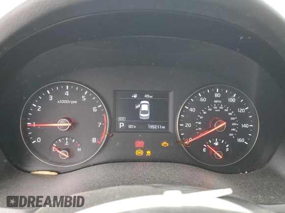 2017 Kia Cadenza Premium with VIN KNALB4J17H5072802, listed as a Copart auction lot 79103894 with 135,211 mi miles and Clean Title. Bid and sale history available at carsss.com. Image 9.