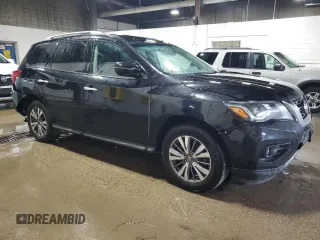 2017 Nissan Pathfinder SV with VIN 5N1DR2MM7HC662261, listed as a Copart auction lot 61438525 with 159,864 mi miles and Salvage title. Bid and sale history available at DreamBid. Image 4.