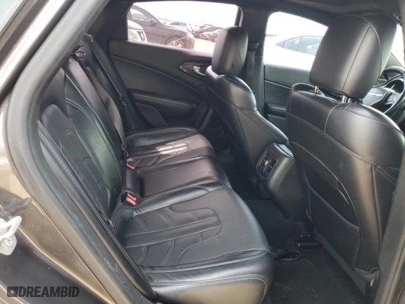 2015 Chrysler 200 S with VIN 1C3CCCDG6FN632188, listed as a Copart auction lot 50709065 with 100,950 mi miles and Salvage Title. Bid and sale history available at carsss.com. Image 10.