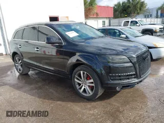2010 Audi Q7 3.6L Premium Plus with VIN WA1LYAFE1AD002858, listed as a IAAI auction lot 41726388 with 166,627 mi miles. Bid and sale history available at carsss.com. Image 1.
