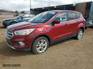 2017 Ford Escape SE with VIN 1FMCU9GD8HUC11977, listed as a Copart auction lot 53585635 with 161,372 mi miles and Clean Title. Bid and sale history available at carsss.com. Image 1.
