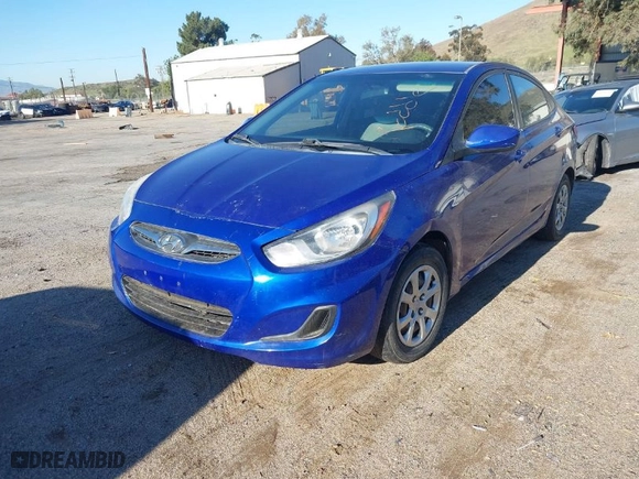 2013 Hyundai Accent GLS with VIN KMHCT4AE4DU462612, listed as a IAAI auction lot 41757907 with 177,171 mi miles. Bid and sale history available at carsss.com. Image 2.
