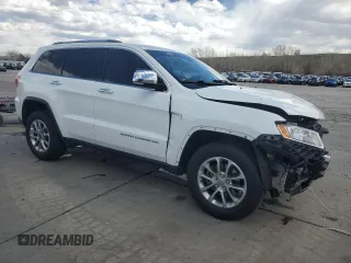 2014 Jeep Grand Cherokee Limited z VIN 1C4RJFBG5EC545425, wystawiony jako Copart lot #54035445 z przebiegiem 135 309 mil mil oraz Szkoda całkowita • Salvage title. Historia ofert i sprzedaży dostępna na DreamBid. Obrazek 4.