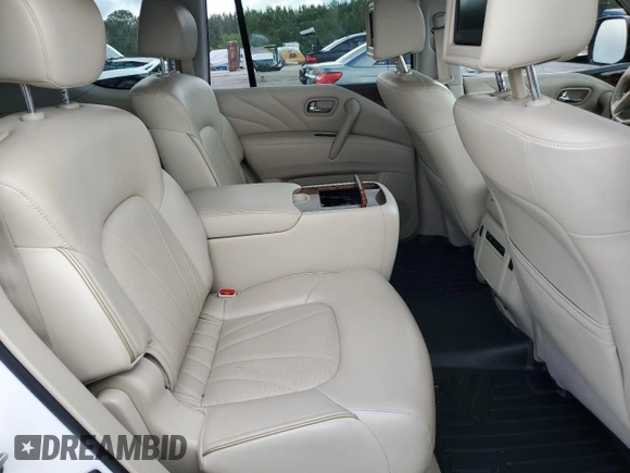 2015 Infiniti QX80 z VIN JN8AZ2NF0F9574531, wystawiony jako Copart lot #56172755 z przebiegiem 190 249 mil mil oraz Czysty tytuł • Clean title. Historia ofert i sprzedaży dostępna na DreamBid. Obrazek 10.