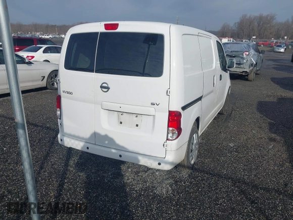 2020 Nissan NV200 SV with VIN 3N6CM0KN9LK702452, listed as a IAAI auction lot 41475998 with 95,248 mi miles and . Bid and sale history available at DreamBid. Image 4.