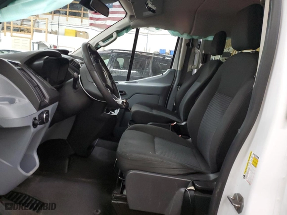 2018 Ford Transit Passenger Wagon XL with VIN 1FBZX2YGXJKB06482, listed as a Copart auction lot 86589674 with 106,039 mi miles and Salvage Title. Bid and sale history available at carsss.com. Image 7.