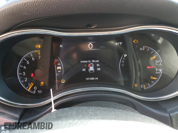 2018 Jeep Grand Cherokee Laredo E with VIN 1C4RJEAGXJC246874, listed as a Copart auction lot 56722005 with 101,493 mi miles and Salvage title. Bid and sale history available at DreamBid. Image 9.