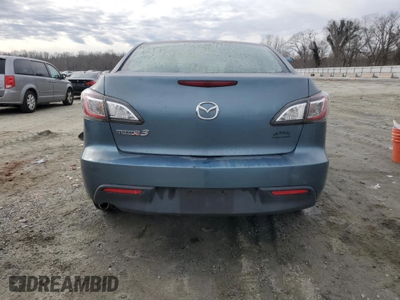 2011 Mazda Mazda3 i Touring with VIN JM1BL1VF0B1458671, listed as a Copart auction lot 43218445 with 178,075 mi miles and Salvage Title. Bid and sale history available at carsss.com. Image 6.