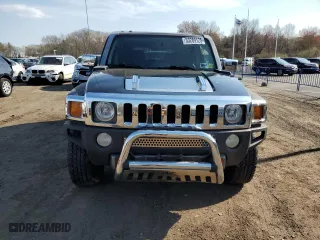 2007 Hummer H3 SUV with VIN 5GTDN13E678195221, listed as a Copart auction lot 53289125 with 91,209 mi miles and Clean Title. Bid and sale history available at carsss.com. Image 5.