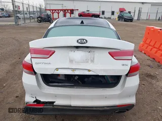 2016 Kia Optima EX with VIN 5XXGU4L31GG027250, listed as a IAAI auction lot 41881343 with 135,635 mi miles. Bid and sale history available at carsss.com. Image 16.