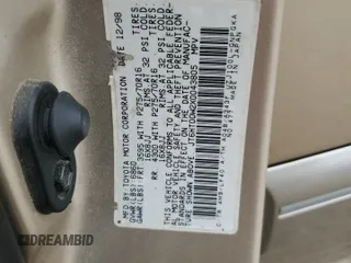 1999 Lexus LX 470 with VIN JT6HT00W2X0043805, listed as a Copart auction lot 54496735 with 520,244 mi miles and Clean Title. Bid and sale history available at DreamBid. Image 13.