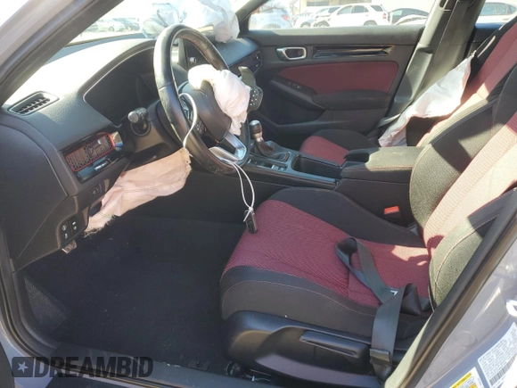 2022 Honda Civic Si with VIN 2HGFE1E54NH471949, listed as a Copart auction lot 50226145 with 50,535 mi miles and Salvage Title. Bid and sale history available at DreamBid. Image 7.