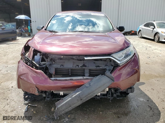 2017 Honda CR-V LX with VIN 5J6RW5H31HL002216, listed as a Copart auction lot 52871675 with 138,846 mi miles and Salvage Title. Bid and sale history available at carsss.com. Image 5.