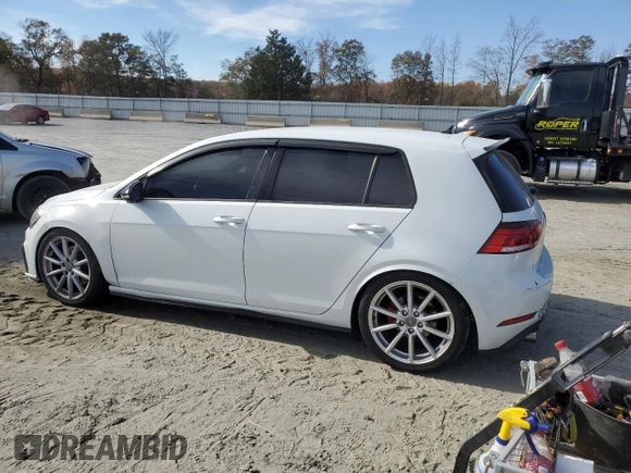 2018 Volkswagen Golf GTI S with VIN 3VW547AU1JM278843, listed as a Copart auction lot 76275283 with 53,015 mi miles. Bid and sale history available at carsss.com. Image 2.