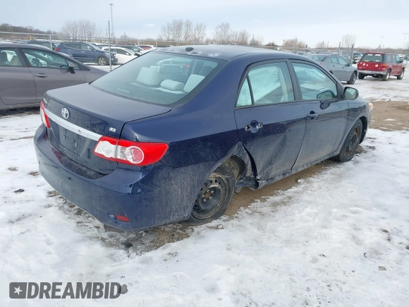 2011 Toyota Corolla L with VIN 2T1BU4EE2BC688438, listed as a IAAI auction lot 41591906 with 37,243 mi miles. Bid and sale history available at carsss.com. Image 4.