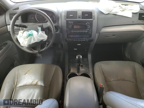2009 Kia Borrego LX with VIN KNDJJ741495028851, listed as a Copart auction lot 46716545 with Not Provided miles and Salvage Title. Bid and sale history available at DreamBid. Image 8.