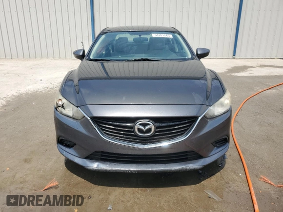 2015 Mazda 6 i Sport with VIN JM1GJ1U59F1219422, listed as a Copart auction lot 54201285 with 202,686 mi miles and Salvage Title. Bid and sale history available at DreamBid. Image 5.