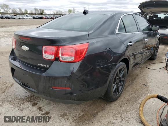 2013 Chevrolet Malibu LT with VIN 1G11C5SA6DF129340, listed as a Copart auction lot 53962165 with 175,057 mi miles and Salvage Title. Bid and sale history available at DreamBid. Image 3.