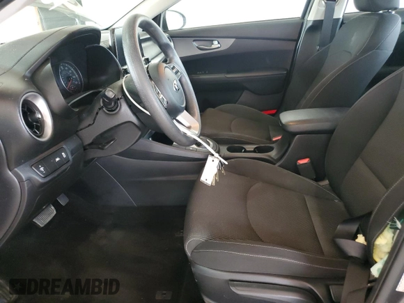 2021 Kia Forte FE with VIN 3KPF24AD7ME320572, listed as a Copart auction lot 55039795 with 65,374 mi miles and Salvage title. Bid and sale history available at DreamBid. Image 7.