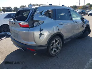 2017 Honda CR-V EX-L with VIN 7FARW1H87HE011276, listed as a IAAI auction lot 41692286 with 91,850 mi miles. Bid and sale history available at carsss.com. Image 4.