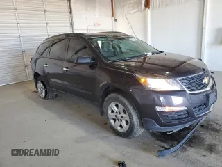2017 Chevrolet Traverse LS with VIN 1GNKRFED3HJ134530, listed as a Copart auction lot 50065145 with 86,762 mi miles and Salvage Title. Bid and sale history available at DreamBid. Image 4.