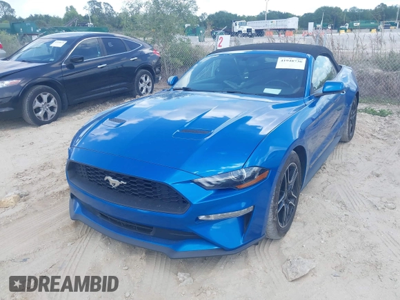 2020 Ford Mustang EcoBoost with VIN 1FATP8UH9L5134364, listed as a IAAI auction lot 41948736 with 104,298 mi miles. Bid and sale history available at carsss.com. Image 17.