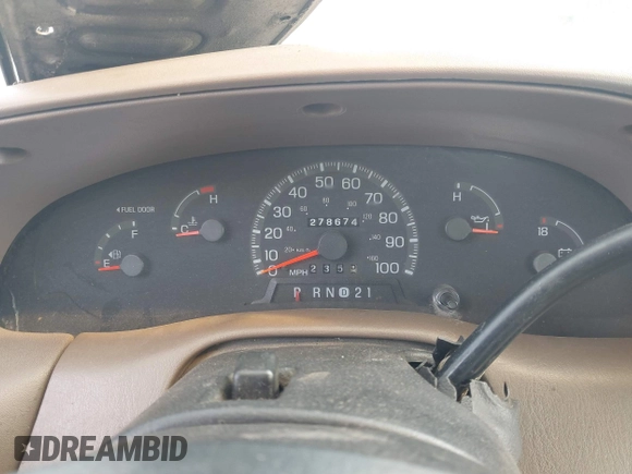 1998 Ford F-150 with VIN 1FTZF1728WKB79405, listed as a IAAI auction lot 41974754 with 278,674 mi miles and . Bid and sale history available at DreamBid. Image 7.