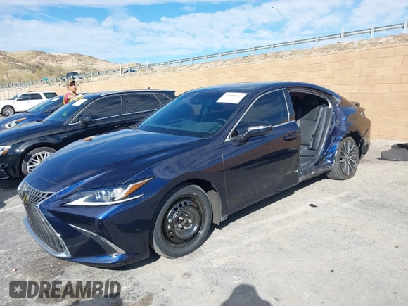2023 Lexus ES with VIN 58ADA1C12PU034148, listed as a IAAI auction lot 41600165 with 40,164 mi miles. Bid and sale history available at carsss.com. Image 18.