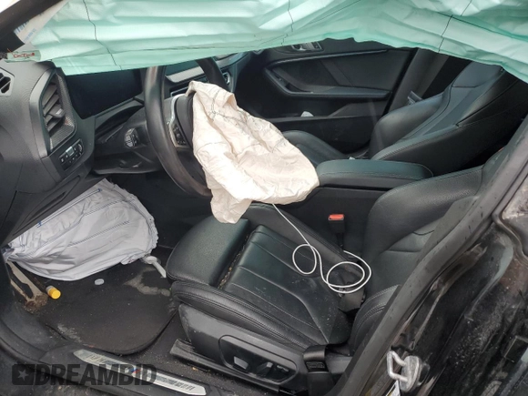 2021 BMW 2 Series 228i xDrive with VIN WBA73AK01M7J34180, listed as a Copart auction lot 46400955 with Not provided miles and Salvage title. Bid and sale history available at DreamBid. Image 7.
