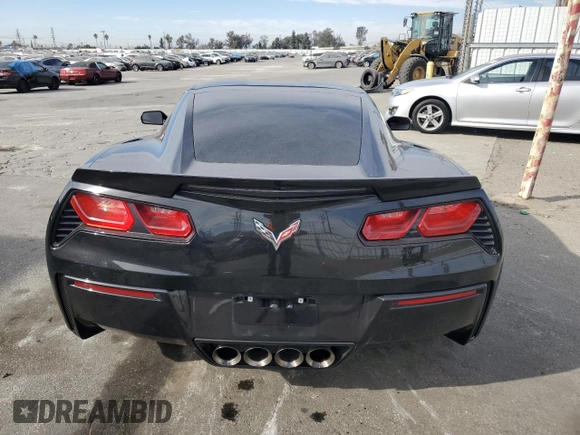 2016 Chevrolet Corvette Z51 1LT with VIN 1G1YH2D7XG5121848, listed as a Copart auction lot 84236794 with 61,516 mi miles and Salvage Title. Bid and sale history available at carsss.com. Image 6.