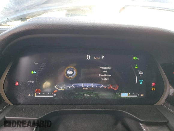 2023 Jeep Grand Cherokee 30th Anniversary with VIN 1C4RJYB61P8905525, listed as a Copart auction lot 43347335 with 18,814 mi miles and Salvage title. Bid and sale history available at DreamBid. Image 9.