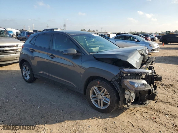 2023 Hyundai Kona SE with VIN KM8K2CAB0PU059715, listed as a Copart auction lot 84107874 with 35,195 mi miles and Salvage Title. Bid and sale history available at carsss.com. Image 4.