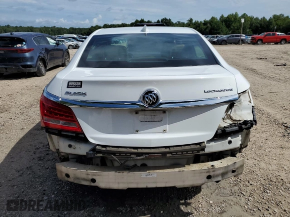 2016 Buick LaCrosse Leather with VIN 1G4GB5G3XGF126780, listed as a Copart auction lot 63676714 with Not Provided miles and Salvage Title. Bid and sale history available at DreamBid. Image 6.