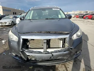 2013 Infiniti JX35 with VIN 5N1AL0MM9DC349778, listed as a Copart auction lot 44654805 with 153,273 mi miles and Salvage Title. Bid and sale history available at carsss.com. Image 5.