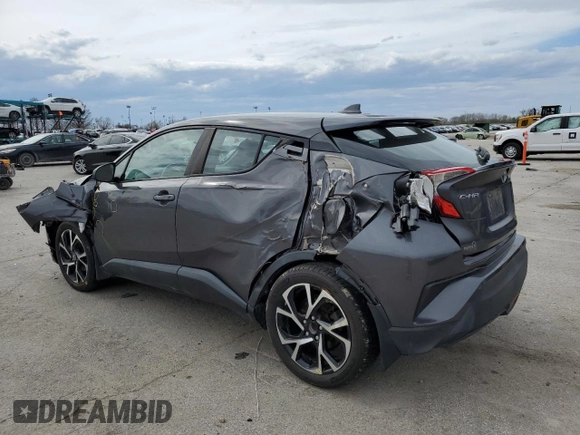 2018 Toyota C-HR XLE with VIN NMTKHMBX4JR044017, listed as a Copart auction lot 51096145 with 77,397 mi miles and Salvage Title. Bid and sale history available at DreamBid. Image 2.