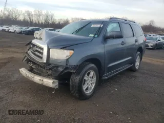 2010 Toyota Sequoia SR5 with VIN 5TDBY5G11AS029518, listed as a Copart auction lot 83238214 with 0 mi miles and Salvage Title. Bid and sale history available at carsss.com. Image 1.