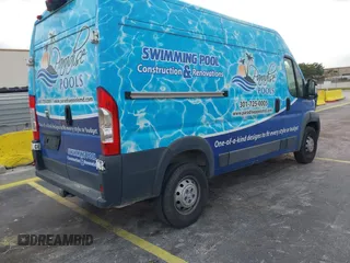 2017 Ram ProMaster Cargo with VIN 3C6TRVBG2HE524285, listed as a IAAI auction lot 41368437 with 187,580 mi miles and . Bid and sale history available at DreamBid. Image 4.