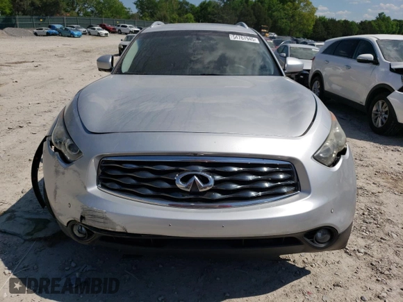 2010 Infiniti FX with VIN JN8AS1MUXAM801146, listed as a Copart auction lot 54767945 with 139,853 mi miles and Salvage title. Bid and sale history available at DreamBid. Image 5.
