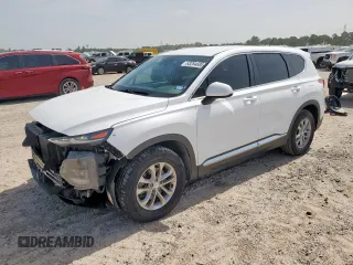 2019 Hyundai Santa Fe SE with VIN 5NMS23AD1KH102853, listed as a Copart auction lot 63264685 with 70,681 mi miles and Salvage title. Bid and sale history available at DreamBid. Image 1.