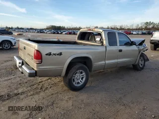 2003 Dodge Dakota SLT with VIN 1D7HG42N43S198823, listed as a Copart auction lot 88120315 with 0 mi miles and Salvage Title. Bid and sale history available at carsss.com. Image 3.
